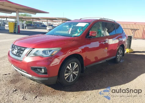 2017 Nissan Pathfinder Sl from USA, damaged, VIN 5N1DR2MM5HC621689